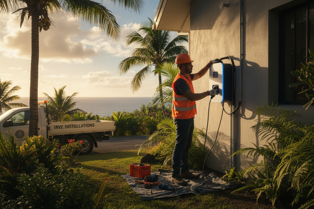 Borne IRVE La Réunion 2026 : guide complet installation, prix et aides