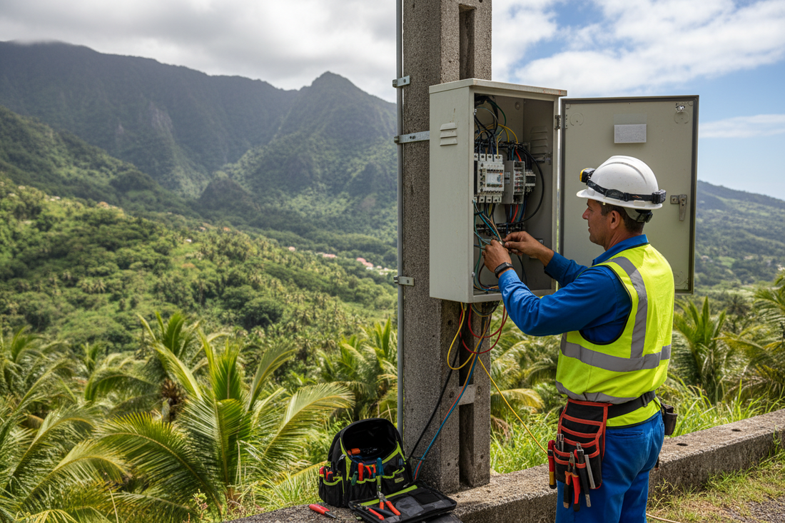 Électricien La Réunion 974 : tous vos travaux électriques par un professionnel certifié RGE
