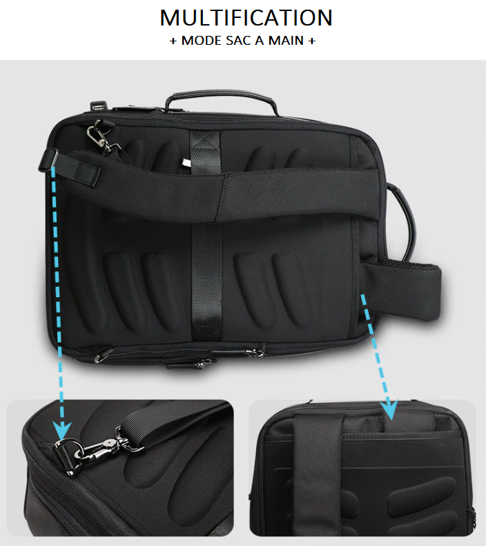 SAC DE VOYAGE MODERNE ULTRA PRATIQUE (HYDROFUGE ET EXTENSIBLE)