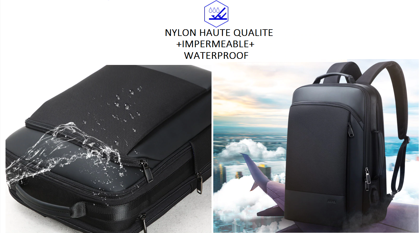 SAC DE VOYAGE MODERNE ULTRA PRATIQUE (HYDROFUGE ET EXTENSIBLE)