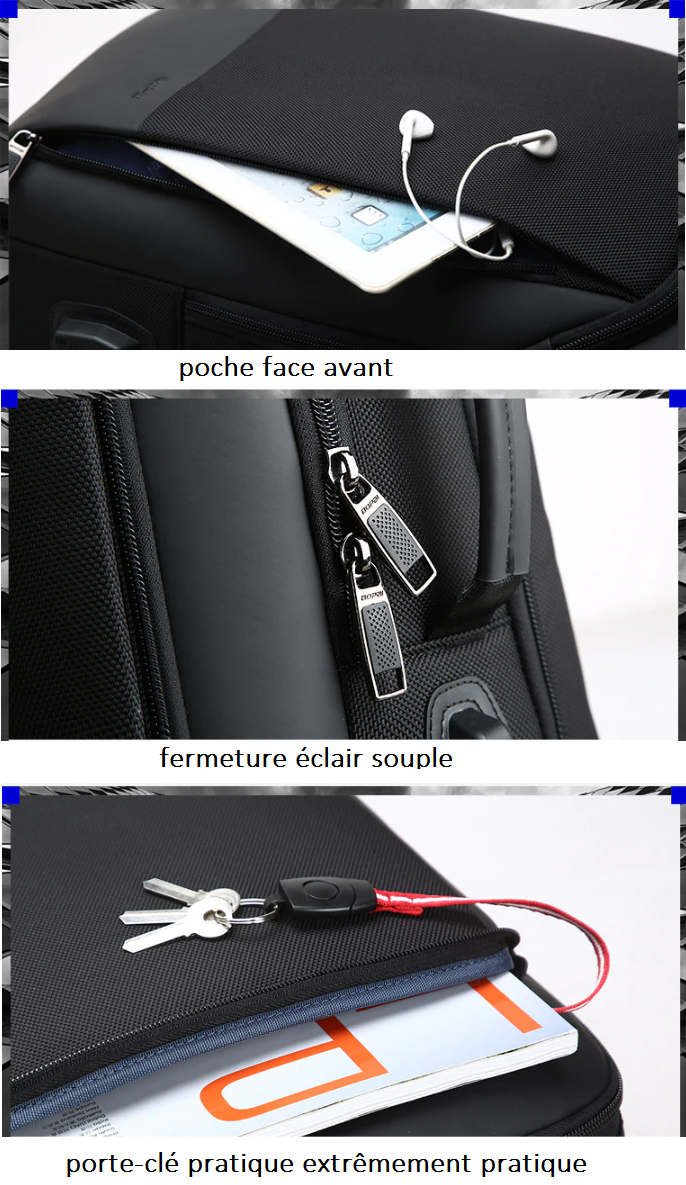 SAC DE VOYAGE MODERNE ULTRA PRATIQUE (HYDROFUGE ET EXTENSIBLE)