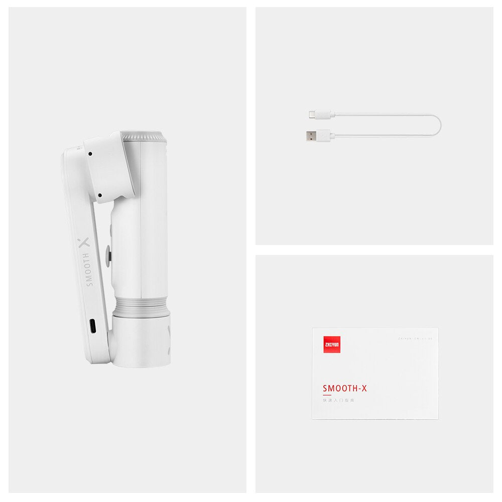 STABILISATEUR ZHIYUN POUR VIDÉO PARFAITE AVEC SMARTPHONE | SUR CRESOO