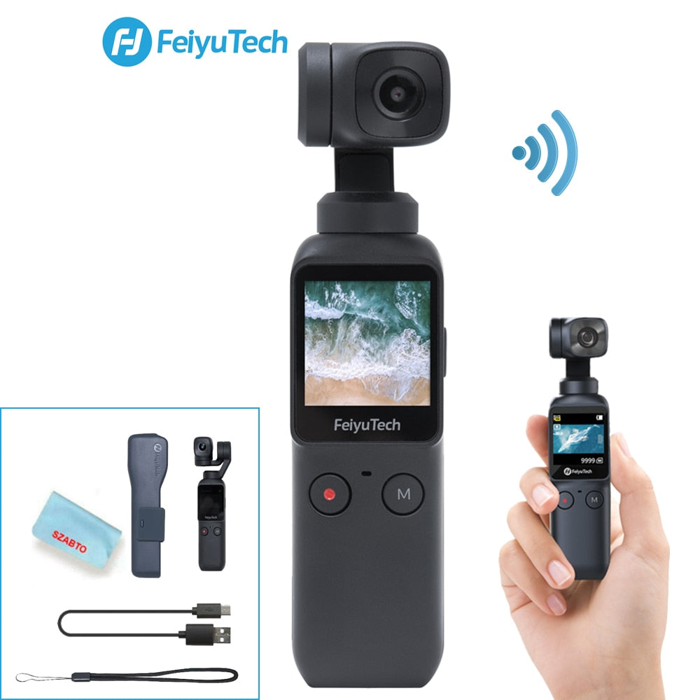 STABILISATEUR CAMERA DE POCHE FEIYUTECH SUR CRESOO