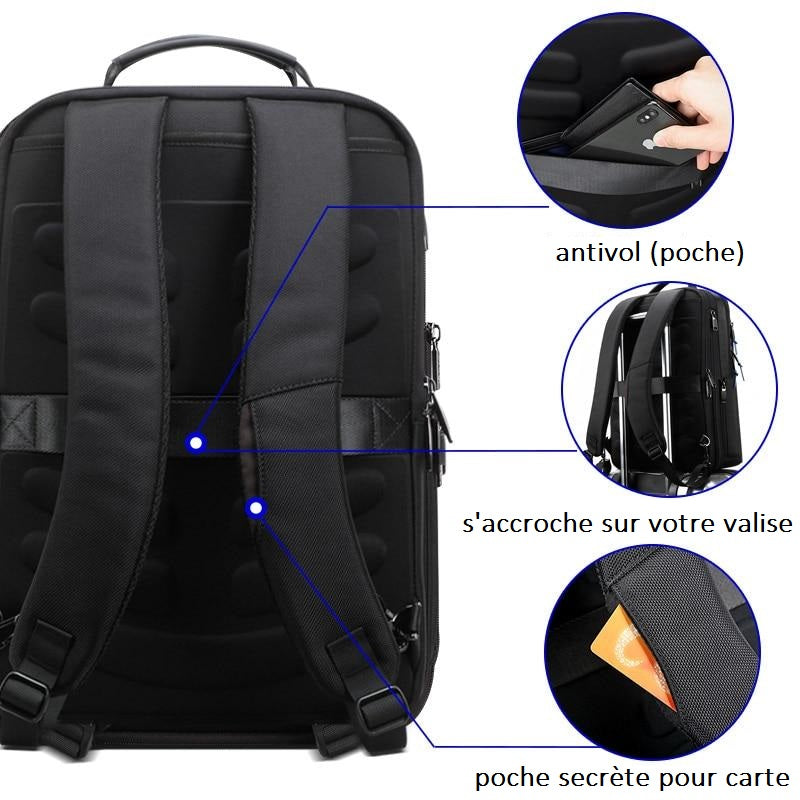 SAC DE VOYAGE MODERNE ULTRA PRATIQUE (HYDROFUGE ET EXTENSIBLE)