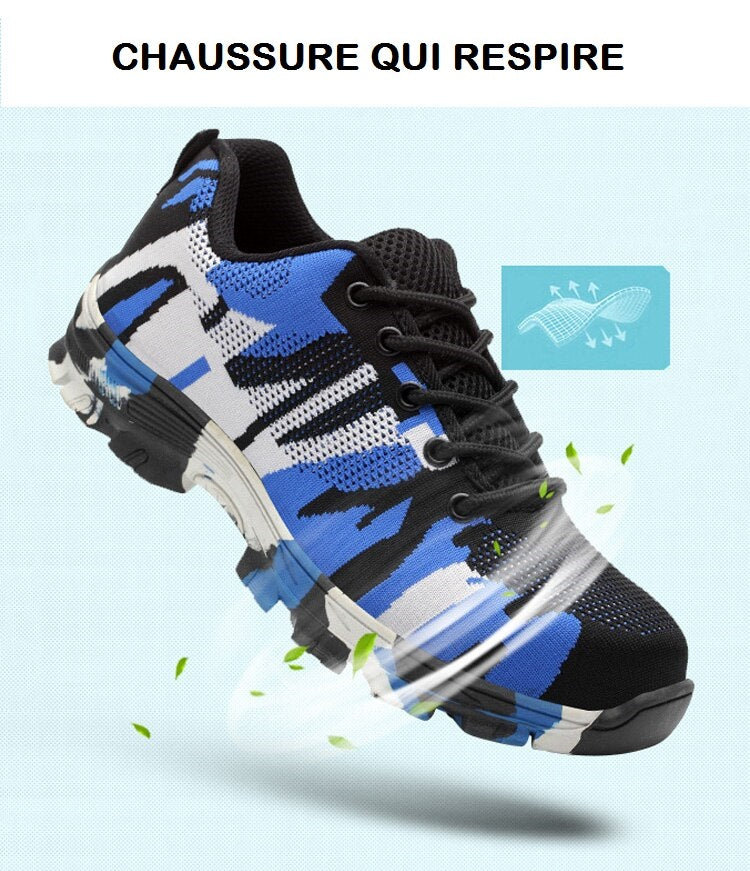 CHAUSSURE DE SÉCURITÉ INDESTRUCTIBLE | LIVRAISON GRATUIT FRANCE