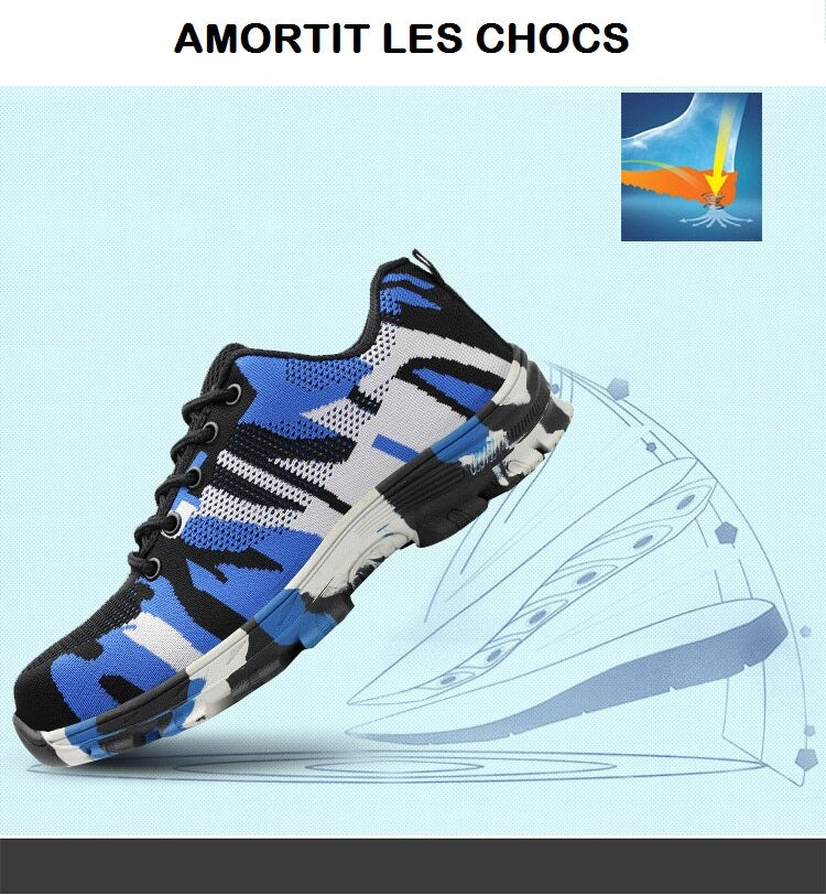 CHAUSSURE DE SÉCURITÉ INDESTRUCTIBLE | LIVRAISON GRATUIT FRANCE