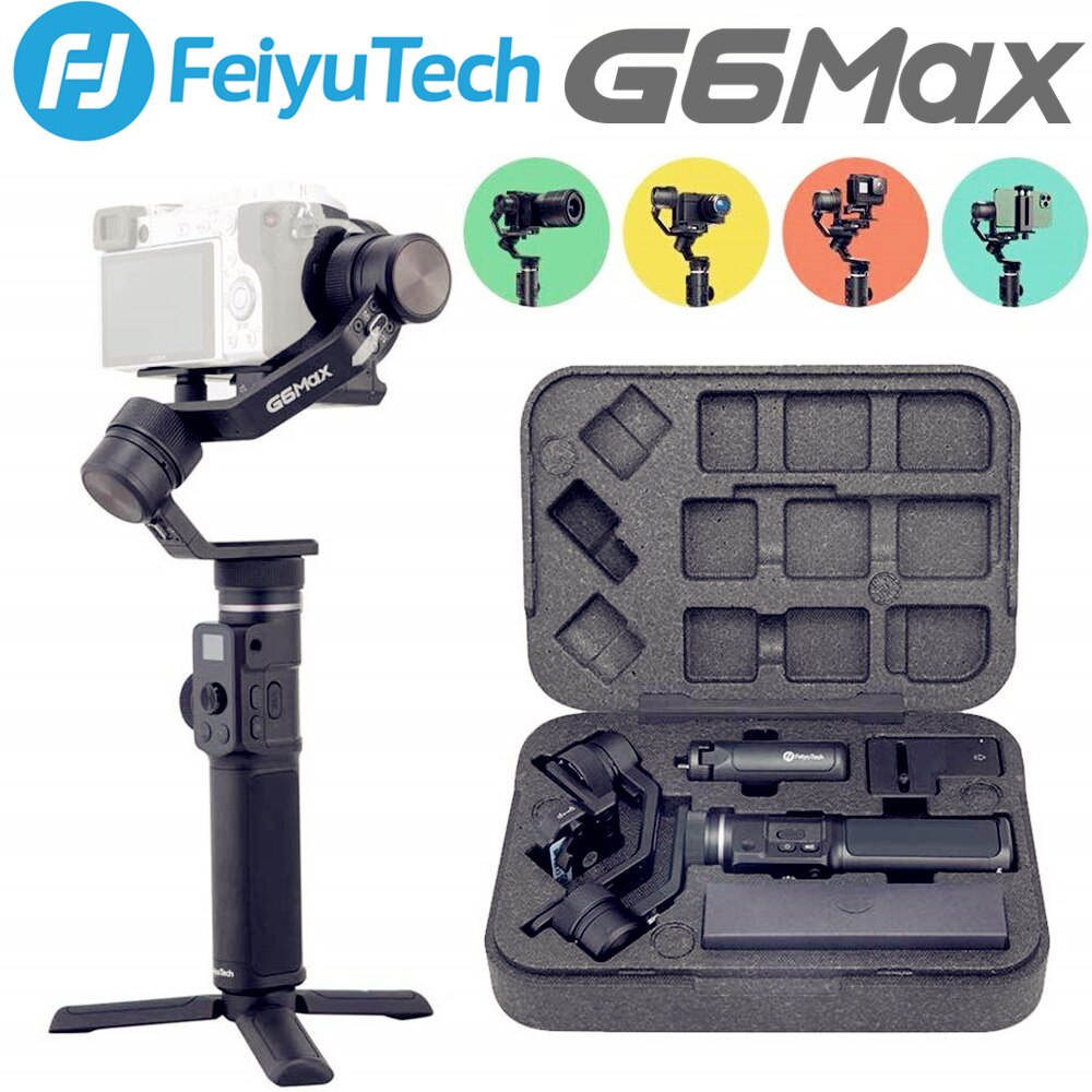 STABILISATEUR FEIYU G6 MAX 3 AXE POUR CAMERA ET GO PRO AINSI QUE SMARTPHONE SUR CRESOO