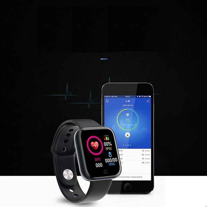 montre intelligente et optimiser pour suivre les battements cardiaque 