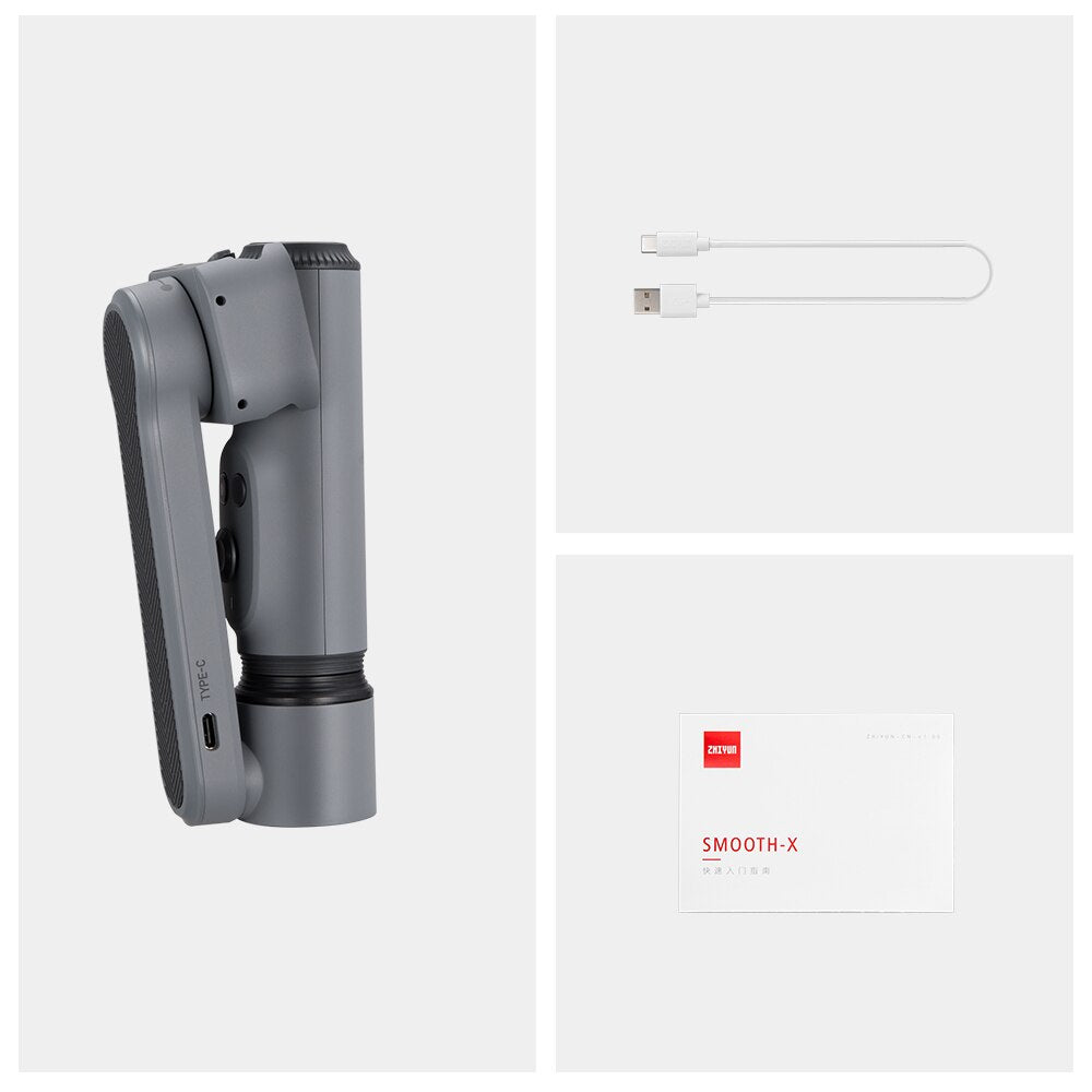 STABILISATEUR ZHIYUN POUR VIDÉO PARFAITE AVEC SMARTPHONE | SUR CRESOO