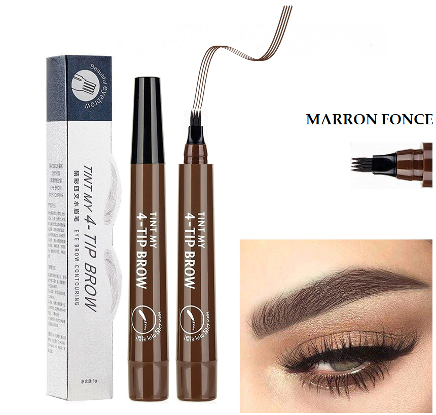 NOUVEAU STYLO A SOURCILS 4 POINTES