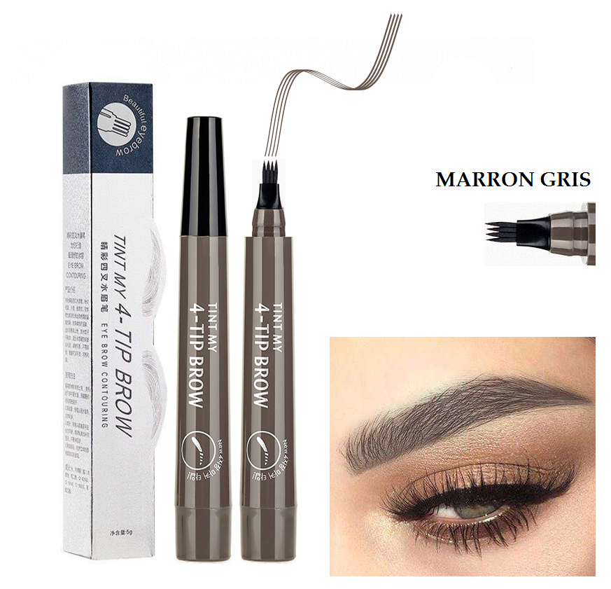 NOUVEAU STYLO A SOURCILS 4 POINTES
