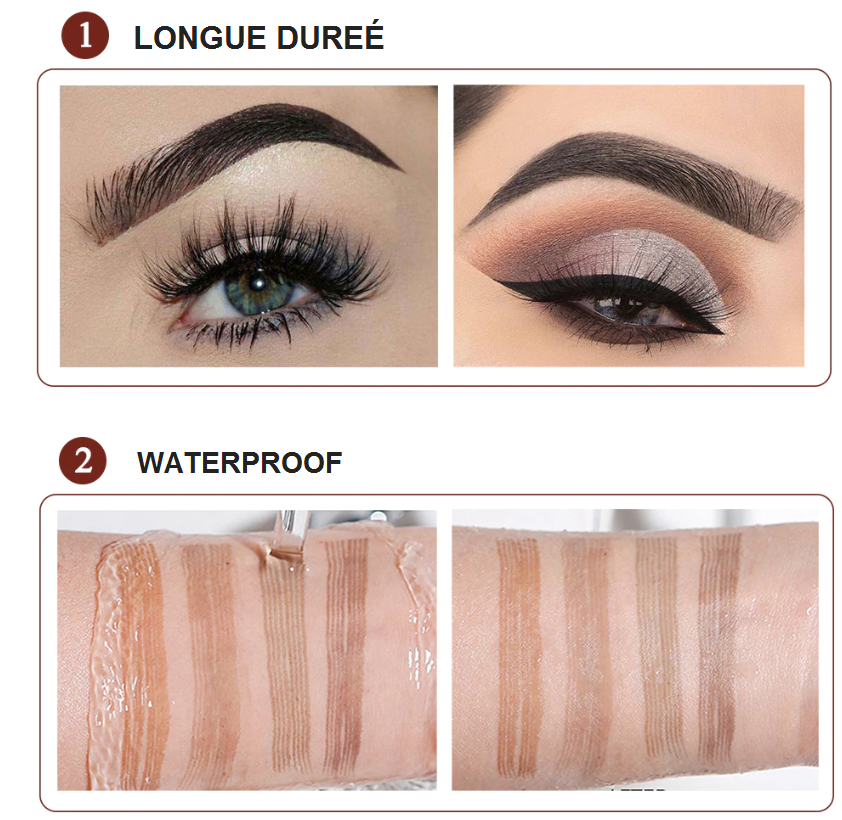 NOUVEAU STYLO A SOURCILS 4 POINTES