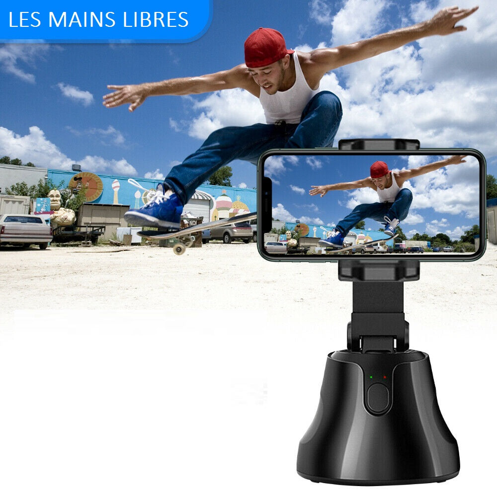 ROBOT SUIVEUR AUTOMATIQUE DE VISAGE POUR VIDÉO|PHOTO SUR TÉLÉPHONE